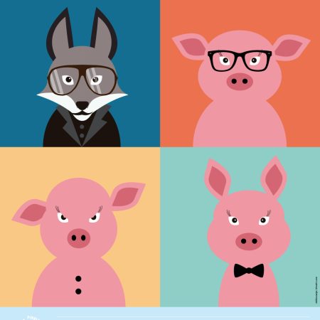 DJEČAK VUK I TRI PRASICE